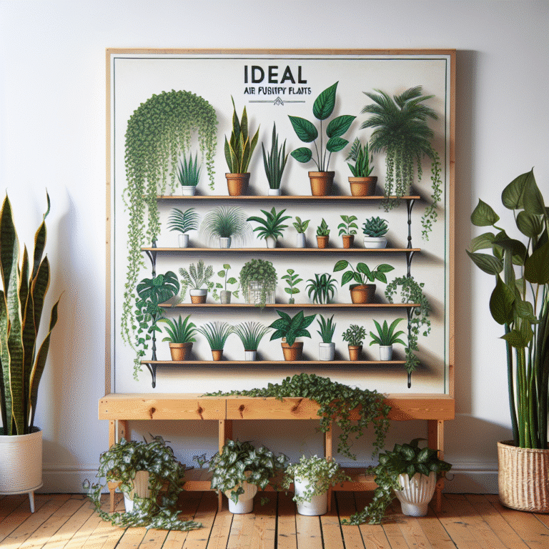 rega ideal para plantas purificadoras