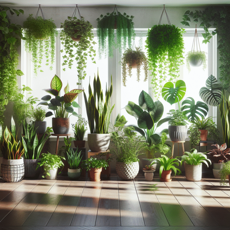 como cuidar de plantas purificadoras de ar