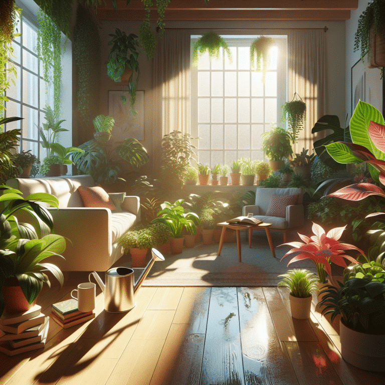 benefícios de ter plantas dentro de casa