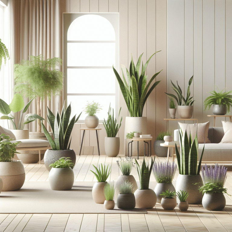 plantas que reduzem estresse em casa