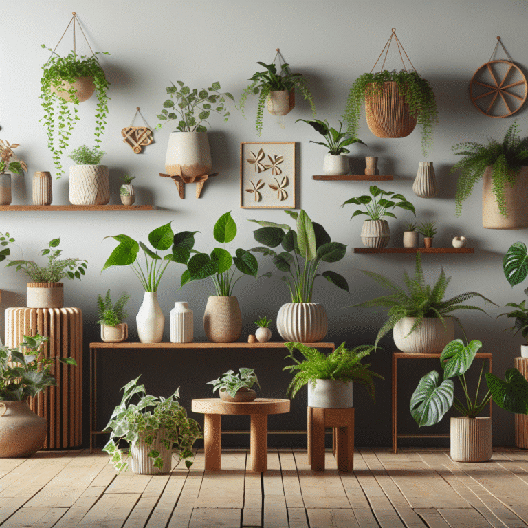 arranjos de plantas purificadoras para casa