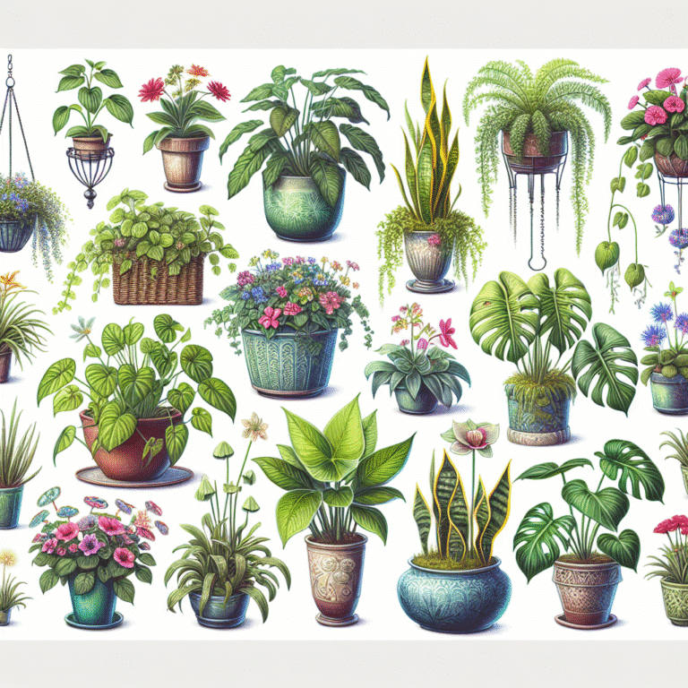 plantas comuns para decoração e saúde