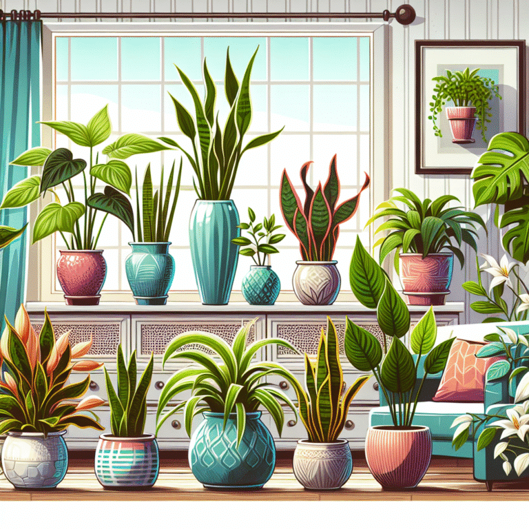 plantas que purificam o ar e decoram