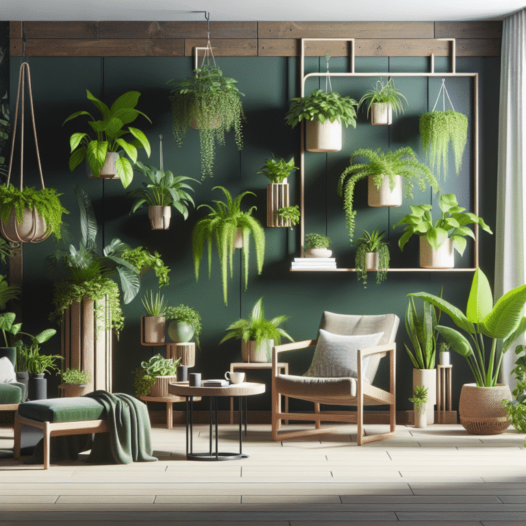 Como harmonizar plantas com móveis na decoração