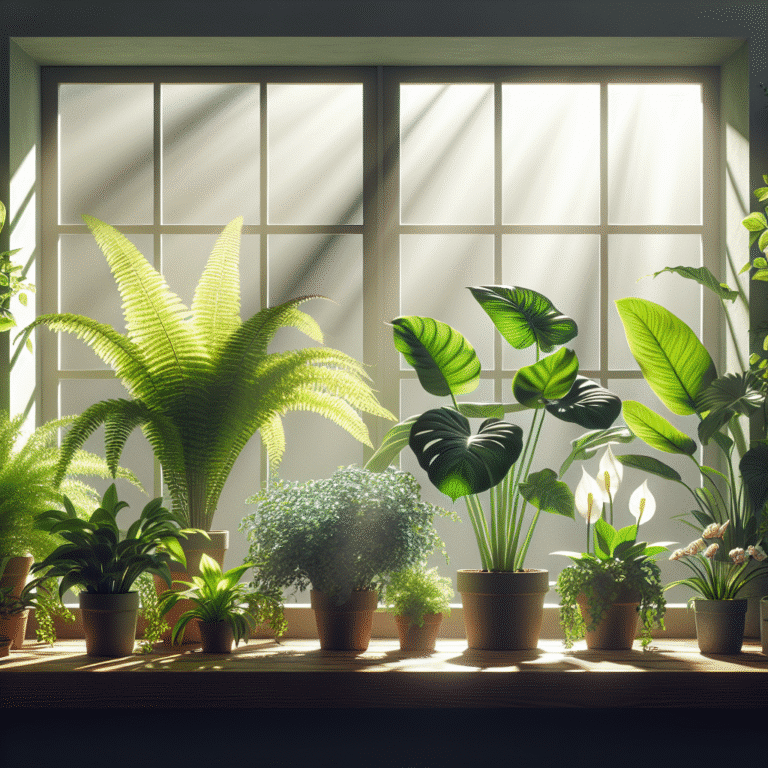 luz necessária para plantas de interior