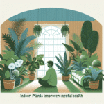 como plantas de interior melhoram saúde mental