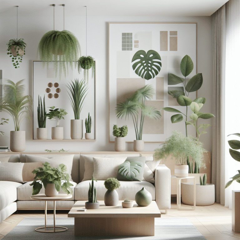 Plantas que complementam a decoração moderna