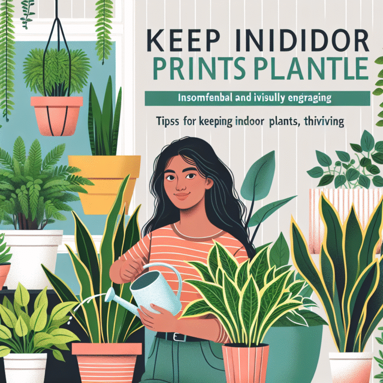 dicas infalíveis para manter suas plantas de interior saudáveis