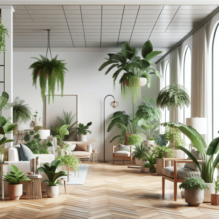 plantas de interior com manutenção baixa