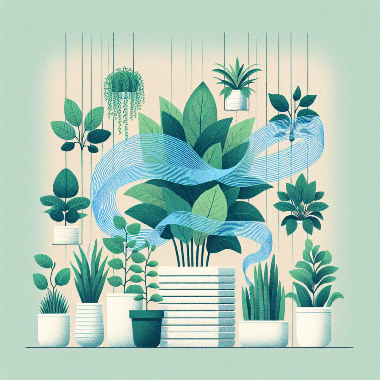 plantas resistentes para purificar o ar