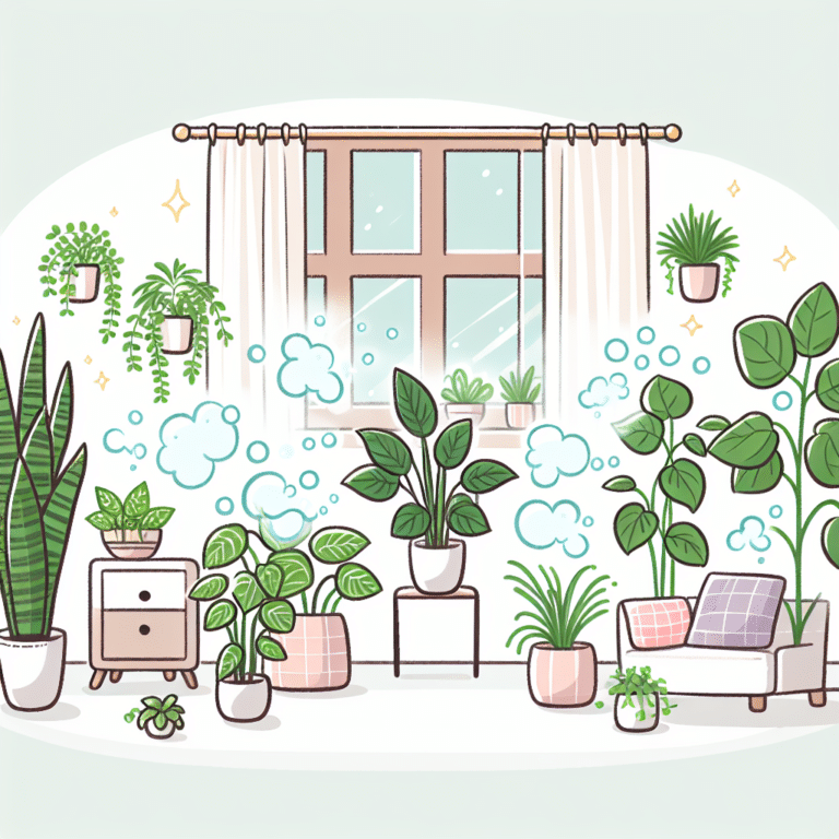 como plantas de interior atuam na purificação do ar de forma natural