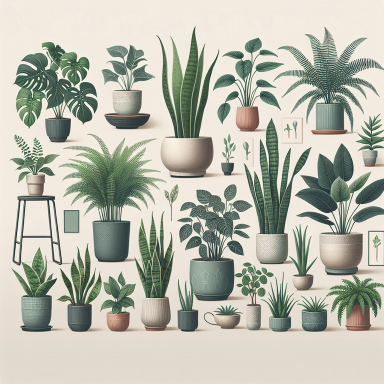 plantas que purificam o ar e embelezam sua casa