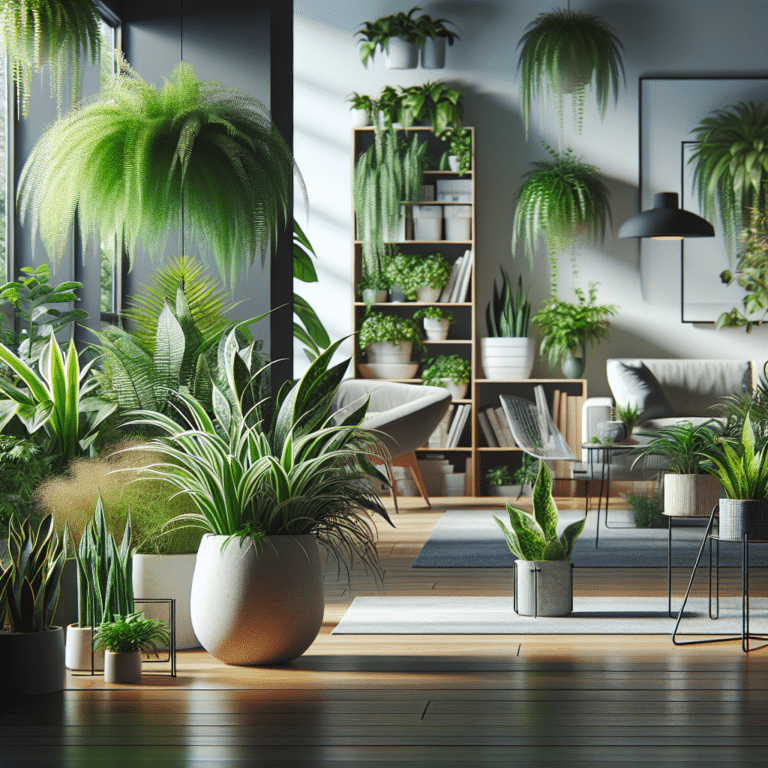 plantas que eliminam poluentes domésticos de forma eficaz