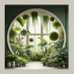 ideias de jardins internos com plantas purificadoras