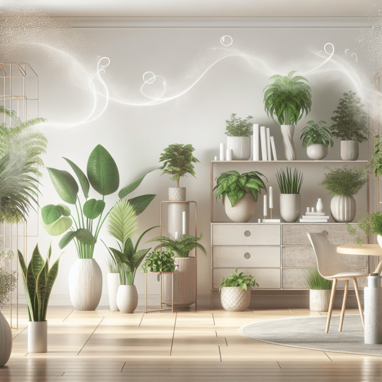 Como as plantas ajudam a reduzir poluentes domésticos