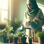 Regando corretamente suas plantas purificadoras